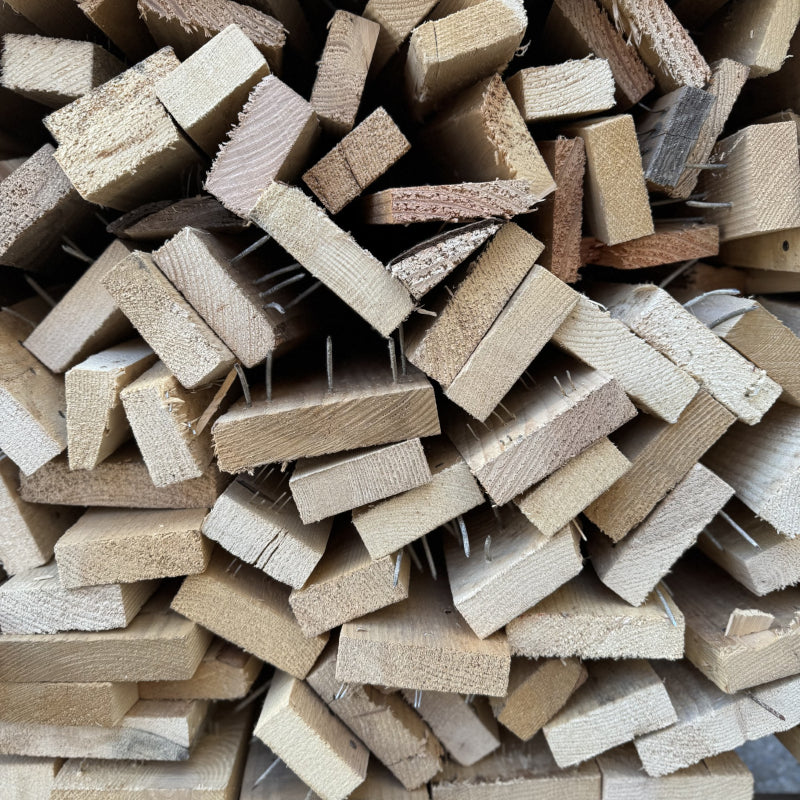 1m³ Mixed Softwood & Hardwood Offcuts Crate