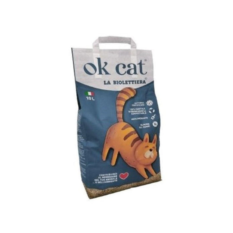 Ok Cat® Biodegradable Cat Litter 10lt