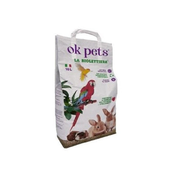 Ok Pets Biodegradable Pet Litter 10lt