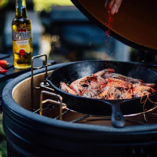 iQ GRILLS® - Classic 21" - The Fully Accessorized Kamado Grill