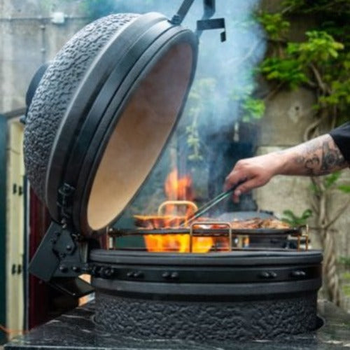 iQ GRILLS® - Large 22" - The Fully Accessorized Kamado Grill